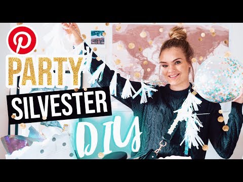 Video: Einfache Last-Minute DIY-Silvester-Party-Ideen