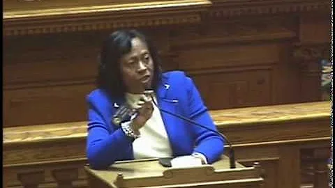 GA State Senator Valencia Seay to male colleagues ...
