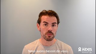 Actions de AIDES durant l'épidémie de Covid-19 et solidarité : le message d'Aurélien Beaucamp