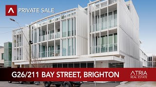 G26/211 BAY STREET, BRIGHTON  |  Atria Real Estate