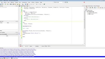 Первая программа на delphi | devDI