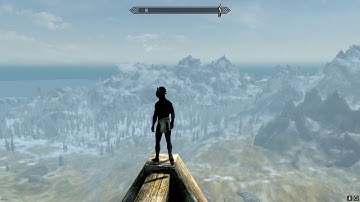 Jumping From the Highest Points in Skyrim