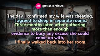 The day I confirmed my wife was cheating, I agreed to sleep in separate rooms...
