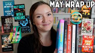 May Wrap Up (2025): Thrillers, Horror, Sci-Fi, Dark Romance... a little of everything!