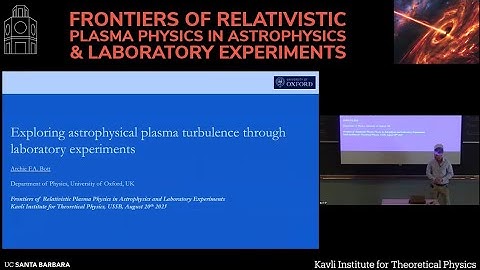 Exploring astrophysical plasma turbulence through laboratory experiments | Archie Bott (Oxford)