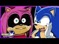 Tails is lookin kinda sus sonic reacts   theres something about amy by mashed