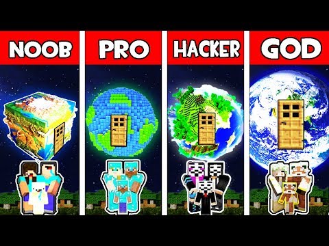 minecraft---noob-vs-pro-vs-hacker-vs-god-:-family-space-planet-house-in-minecraft-animation