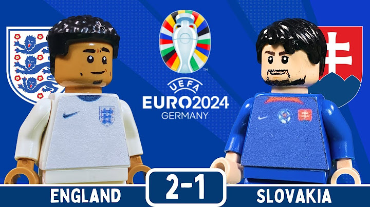 England 2-1 Slovakia | LEGO Highlights