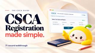 How to Register for CSCA Exam 2026 | Updated Step-by-Step Guide