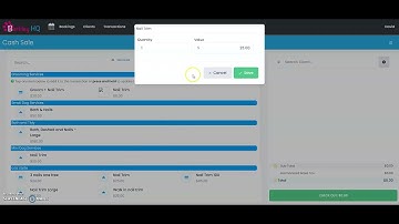 Barkley HQ - 10 - Transactions Cash Sale