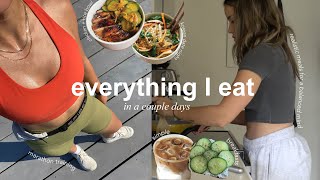 what I eat in a day | simple realistic meals for a balanced mind