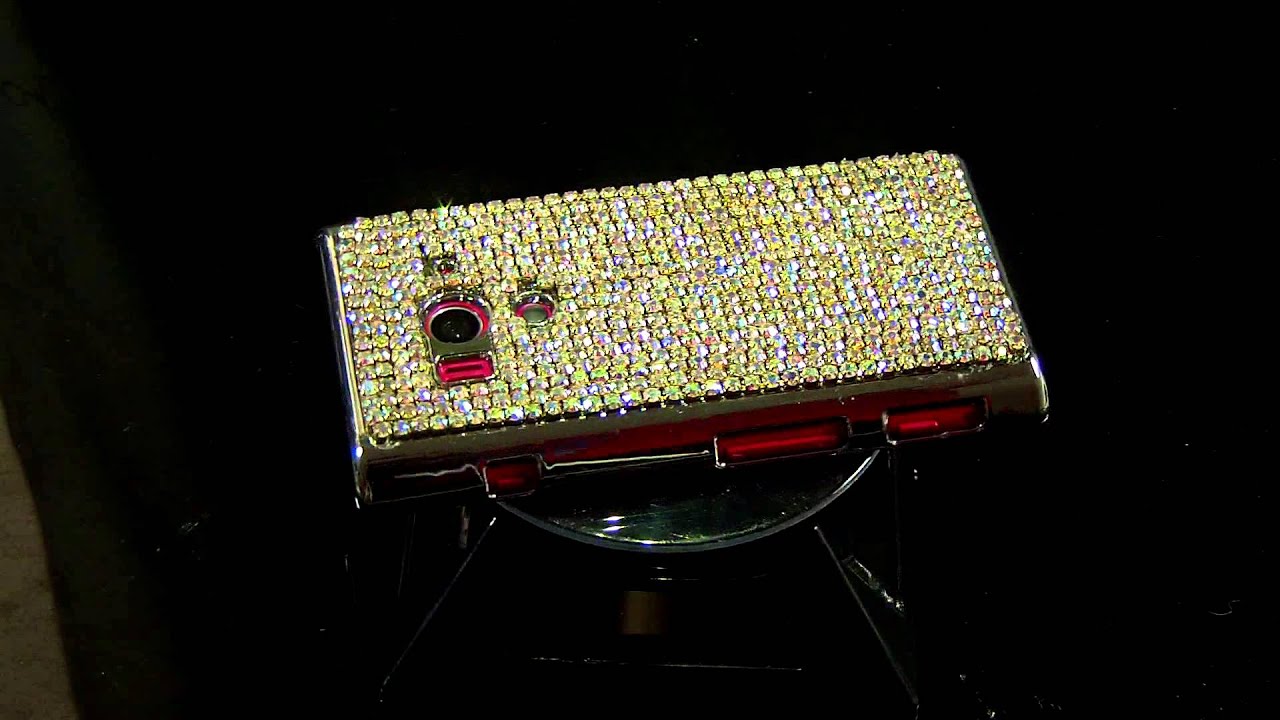Super Bling Bling Crystal Case for Sony Xperia Acro S LT26w (GDAB)