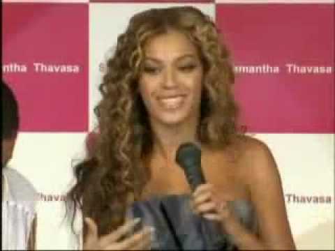 Beyoncé & Solange Knowles at Samantha Thavasa & Disney Press Conference