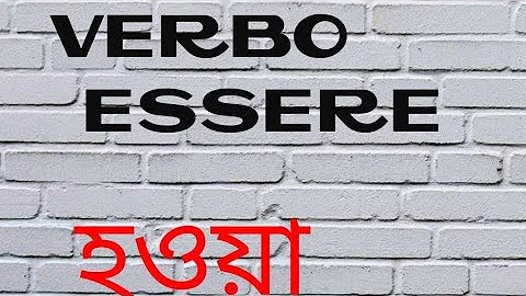 verbo essere.(হওয়া)learn italian from Bangla lesson 1.🤗