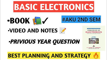BASIC ELECTRONICS || AKU 3RD SEM || @TECHNICAL CLASSES