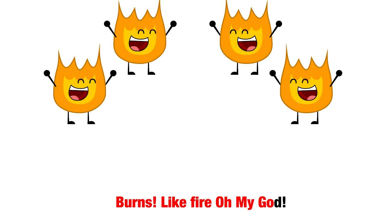 BFDI is very hot