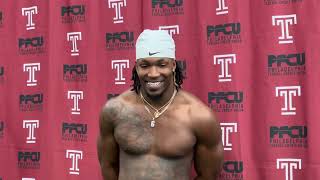 Jordan Magee at Temple’s 2024 Pro Day
