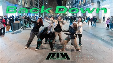 [KPOP IN PUBLIC] P1HARMONY (피원하모니) - BACK DOWN ONE TAKE DANCE COVER BARCELONA