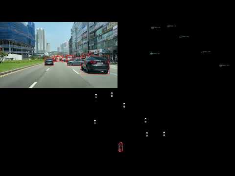YOLOv5 Object Detection with Bird's Eye View and Tracking (ADAS)