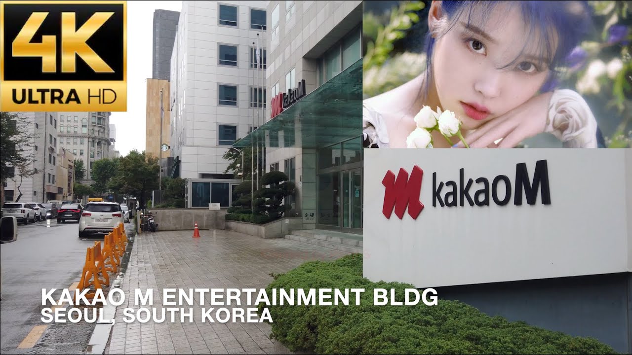 [4K] Walking to Kakao M Entertainment Building in Gangnam, South Korea, 강남 카카오엠 사옥까지 걸어보기, カカオエム