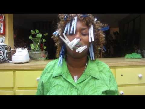 Clothes Pin Challenge GloZell