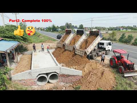 Complete 100% Technique Building Drainage FAST & CHEAP Full Videos From the First Start to The End thumbnail
