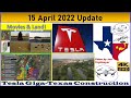 Tesla Gigafactory Texas 15 April 2022 Cyber Truck & Model Y Factory Construction Update (07:25AM)