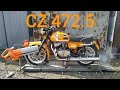 Мотоцикл CZ 472.5 (Чезет). Реставрация мотоциклов от "Ретроцикл"