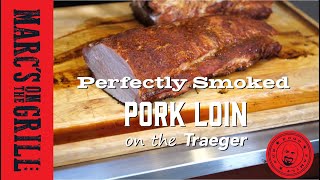 Smoked Pork Loin on the Traeger Pellet Grill with MotG Rub