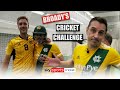 Jamie Carragher and Gary Neville take on Stuart Broad&#39;s cricket challenge! 😅