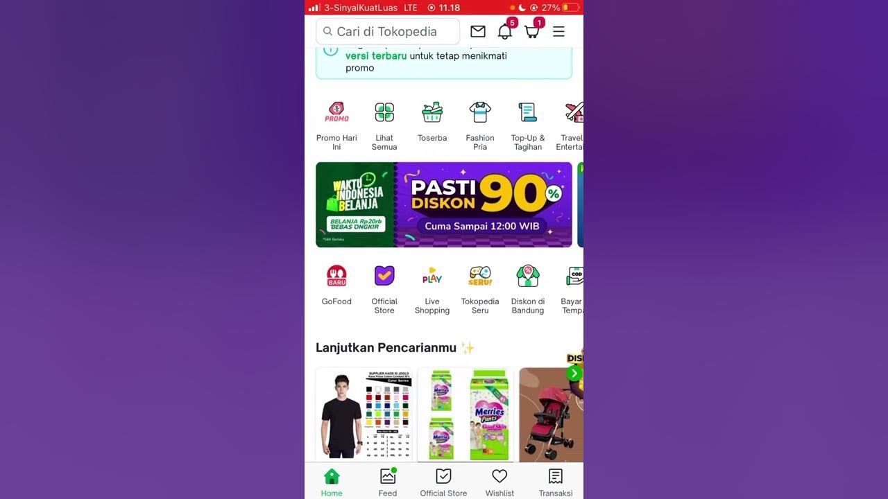 Cara Pesan Order GoFood di Tokopedia