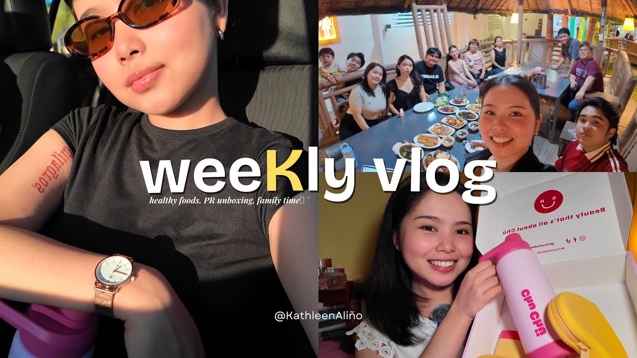 weeKly vlog | family time, alone time, sick 🤒, healthy choices, driving | Kathleen A.