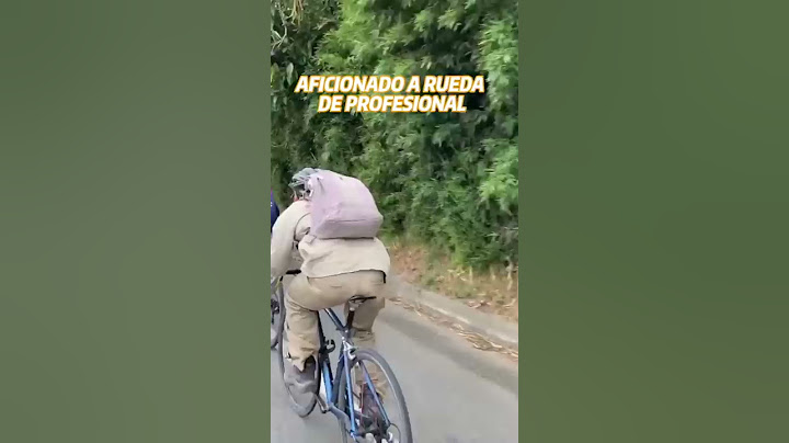 Aficionado a rueda de profesional.
