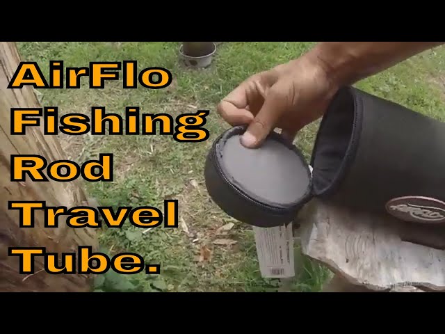 Taking Fishing Rods On An Airplane / AirFlo Rod Case / Budget Rod