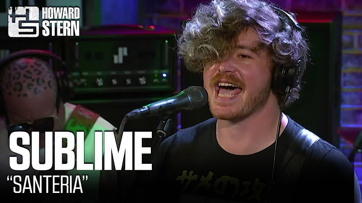 Santeria Live version - Live performance video thumbnail