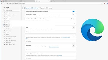 How To Allow or Block Cookies for Sites in Microsoft Edge