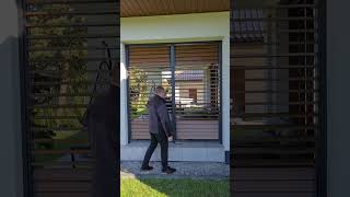 Żaluzje Tarasowe Metalowe Zewnętrzne - Shuttersy Do Zabudowy Wiaty, Altany, Tarasu I Nie Tylko