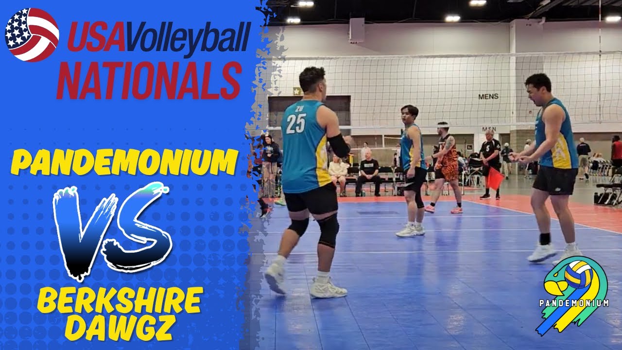 USAV Open Nationals Day 2: Pandemonium B-2 v Berkshire Dawgz