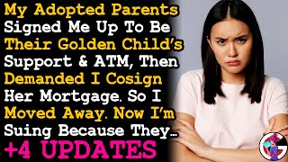 UPDATE Adopted Parents Signed Me Up To Be Their Golden Girl's Support & ATM, Now Demands I... AITA