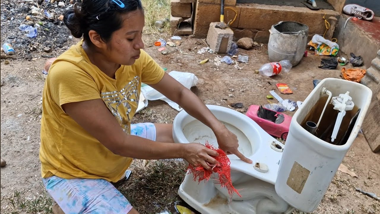 Así quedó nuestro baño Ya terminado 😍
