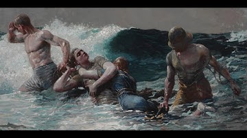 Winslow Homer, "Undertow," 1886