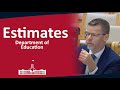 Department of Education | Part 6 | ESTIMATES | 27/02/2025