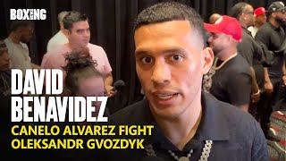 David Benavidez Calls For Canelo Alvarez Fight