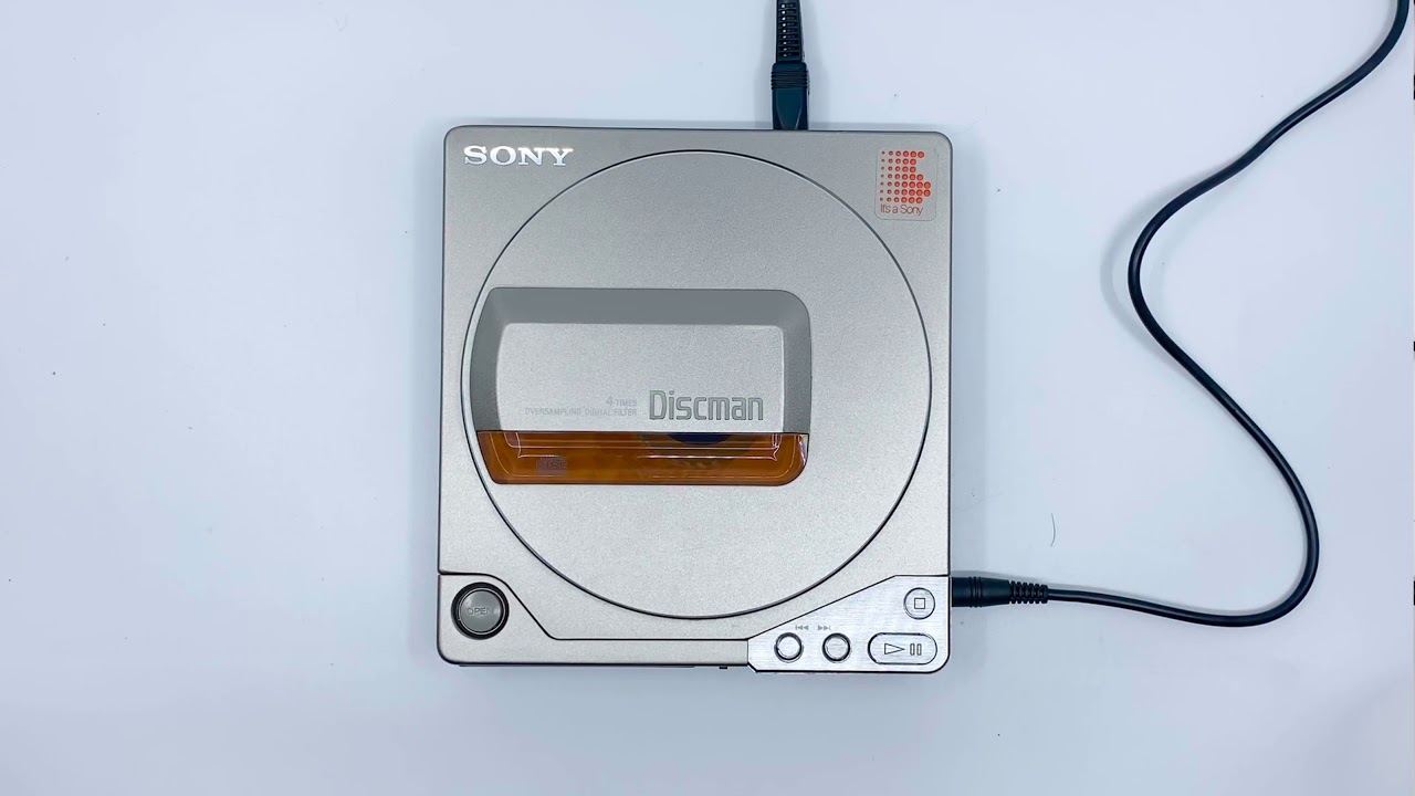 Sony Discman D-250 Demo - YouTube