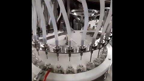 Fully Automatic vial filling and rubber bunging line