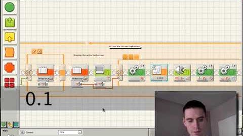 Behaviour-Based Wall Follower in NXT-G