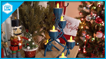 Candelarbol #3dprinting #timelapse #adafruit