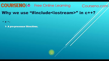 Why we Use "#include iostream" in c++ in Hindi/Urdu