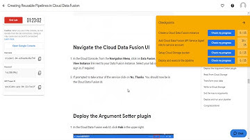 Creating Reusable Pipelines in Cloud Data Fusion