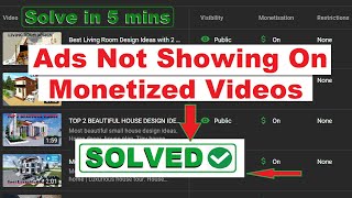 Ads not showing on Videos | Ads not showing on YouTube videos  | Google AdSense #ads